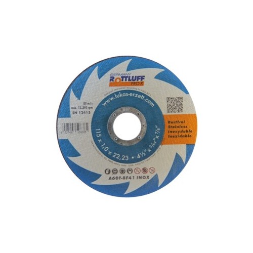 DISC.ABR.PIANO INOX Ø115x1 mm