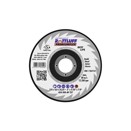 DISCHI ABR.DEPR ACC.Ø125x6 mm